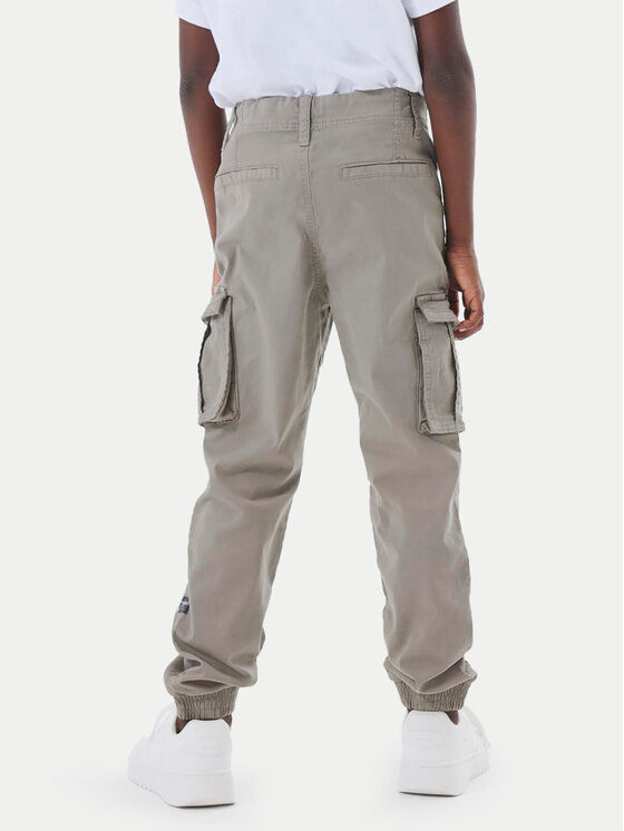 NAME IT NAME IT Παντελόνι υφασμάτινο Ryan 13151735 Μπεζ Regular Fit