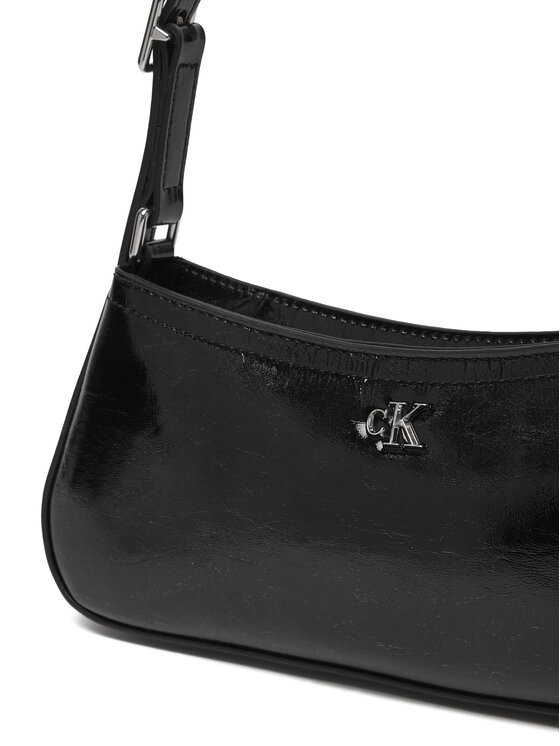 Calvin Klein Calvin Klein Táska Ck Metallic Small Shoulder Bag LV04F3304G Fekete