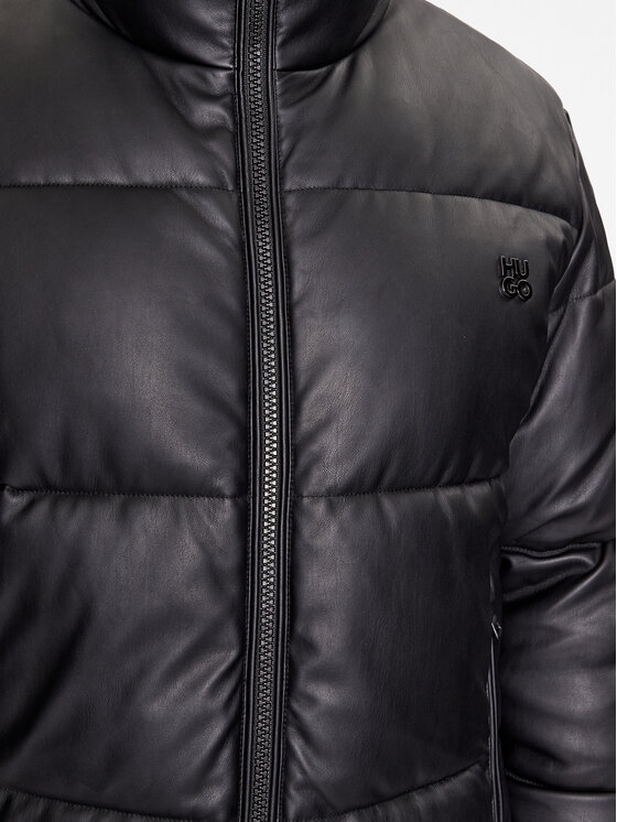 HUGO HUGO Télikabát 50496246 Fekete Regular Fit