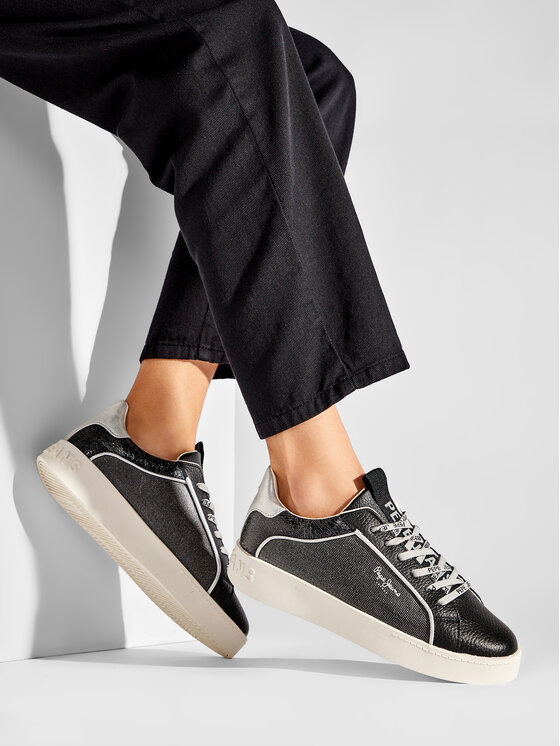 Pepe Jeans Pepe Jeans Sneakers Brixton Light PLS31214 Nero