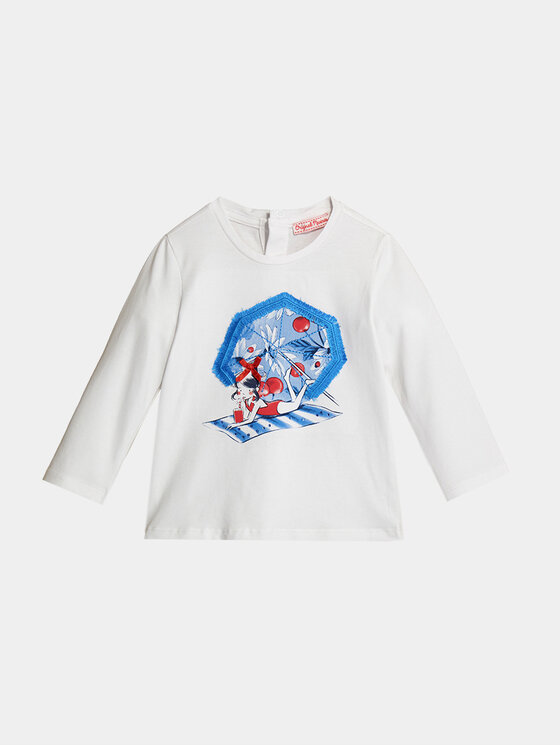 Original Marines Original Marines Блузка DEP1044NF Білий Regular Fit