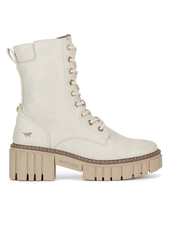 Botine Mustang Femei, Mărimea: 40, Alb, 1447-506