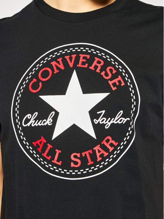 Converse T Shirt Chuck Pack 10007887 A01 Czarny Regular Fit Modivopl