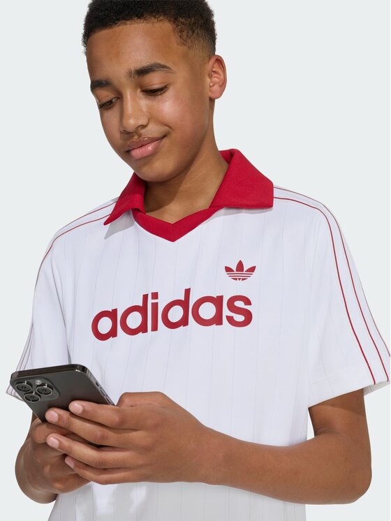 adidas adidas T-Shirt 164960 Biały Loose Fit