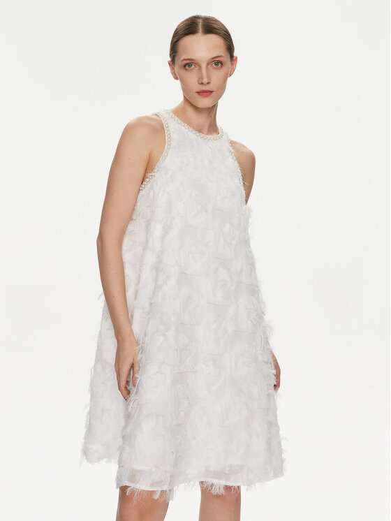 YAS Rochie cocktail Pazy 26028873 Alb Standard Fit