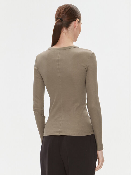 Calvin Klein Calvin Klein Bluza K20K206048 Bež Regular Fit