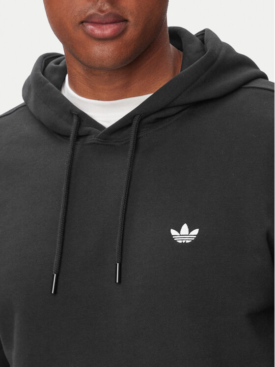adidas adidas Mikina Trefoil Essentials KS8920 Černá Regular Fit
