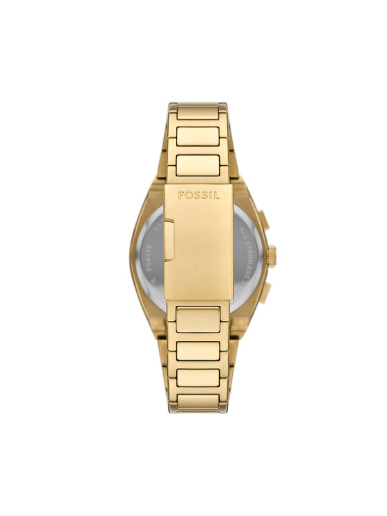 Fossil Fossil Zegarek FS6119 Złoty