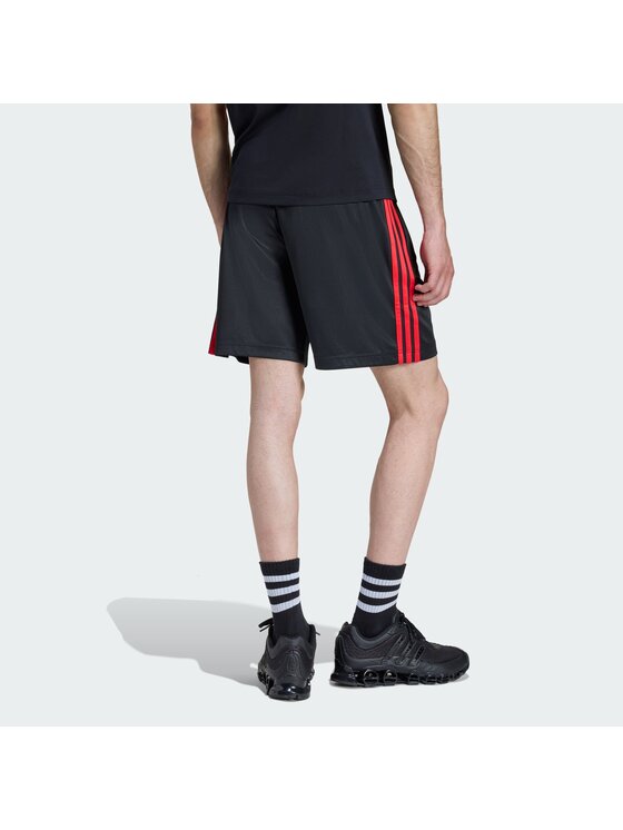 adidas adidas Pantaloncini sportivi adicolor Teamgeist KD5871 Nero Regular Fit