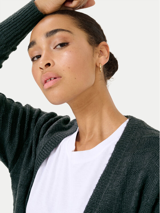 Kaffe Kaffe Cardigan Kaemria 10506359 Nero Regular Fit