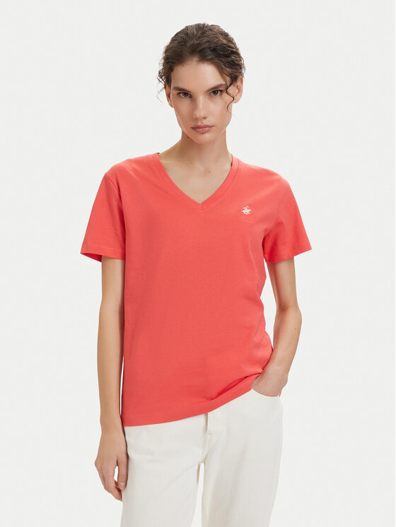 Beverly Hills Polo Club Beverly Hills Polo Club Футболка P-SS26W-TS516518 Кораловий Regular Fit