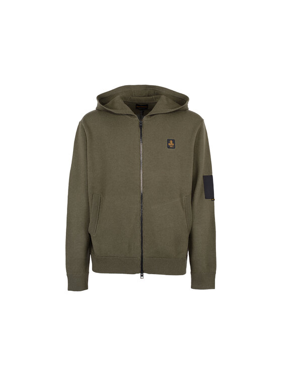 RefrigiWear RefrigiWear Maglione M36200-E04010 Verde Regular Fit