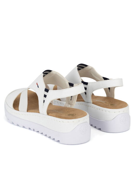 Rieker Rieker Sandalen V44Y5-80 Weiß