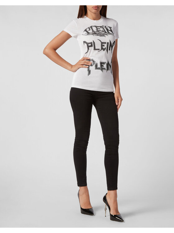 PHILIPP PLEIN PHILIPP PLEIN T-shirt 5121 Bianco Regular Fit