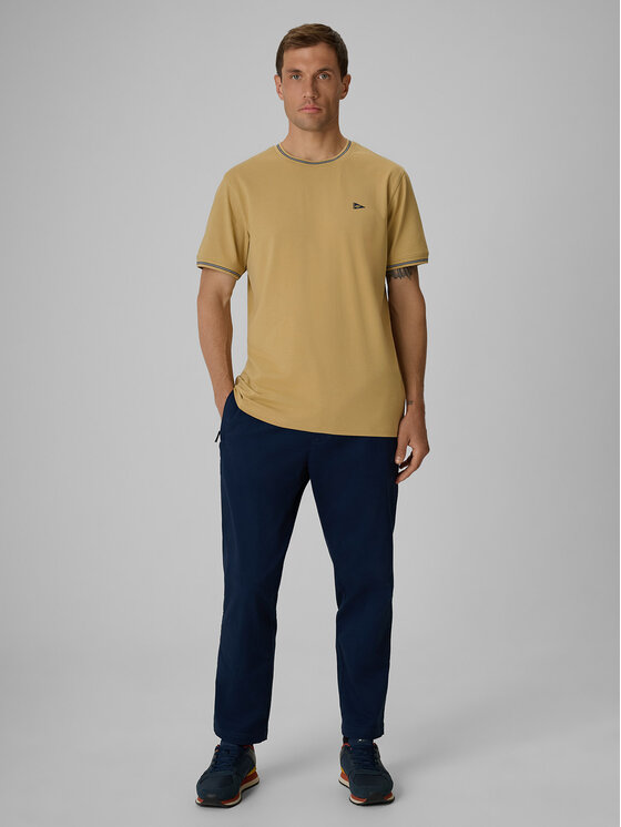 4F 4F T-Shirt LAKESIDE ESCAPE Beżowy Regular Fit
