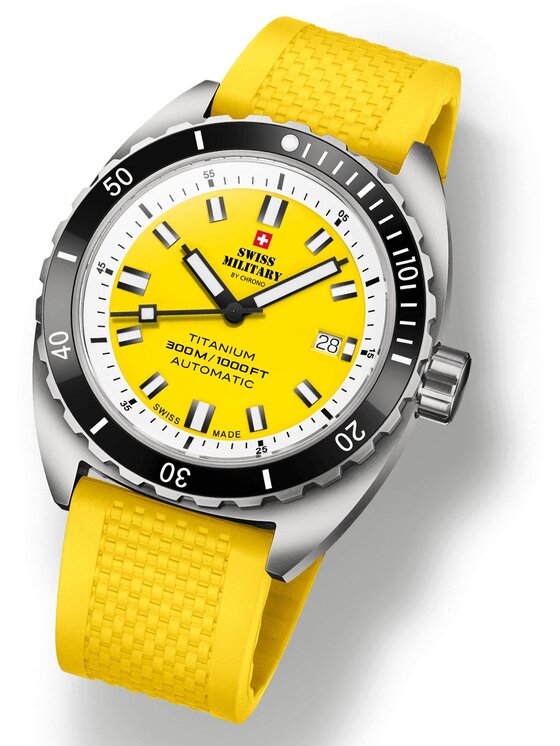 Swiss Military by Chrono Swiss Military by Chrono Hodinky SMA34100.11 Žltá