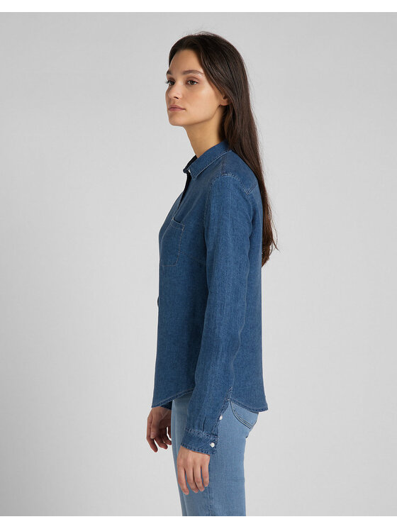 Lee Lee Camicia REGULAR SHIRT Blu Regular Fit