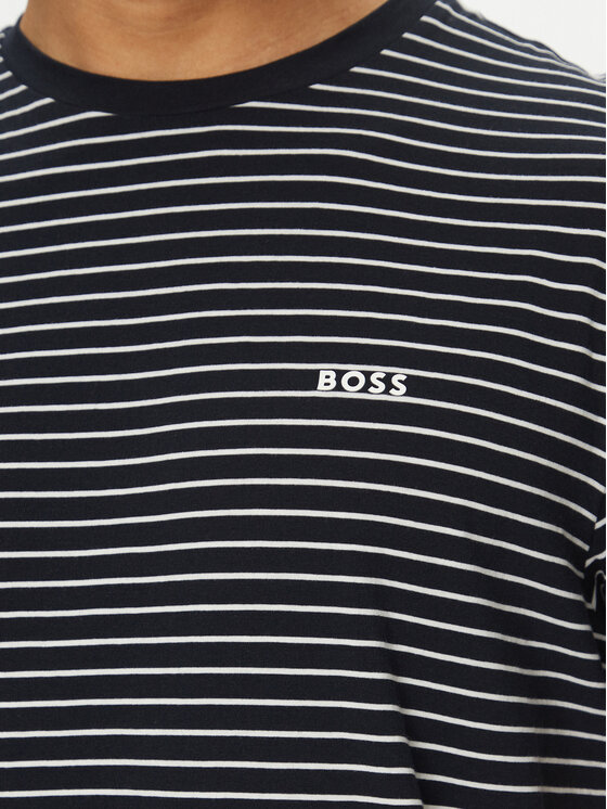 BOSS BOSS T-Shirt TalesStripe 50499334 Czarny Relaxed Fit