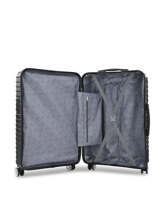 Semi Line Semi Line Mittlerer Koffer T5765-2 Schwarz