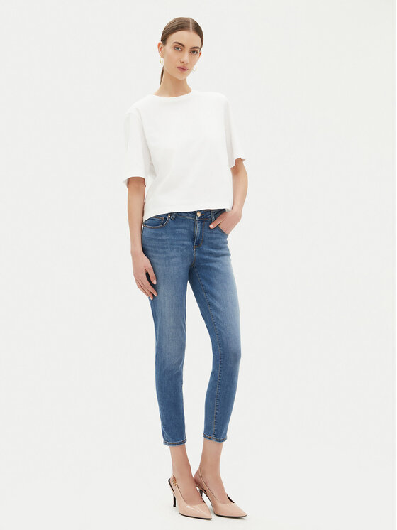 Fracomina Fracomina Džínsy FP25SV8000D46002 Modrá Slim Fit