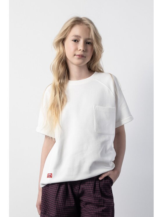 Coccodrillo Coccodrillo T-Shirt ZC5143203AGJ-003 Écru Regular Fit