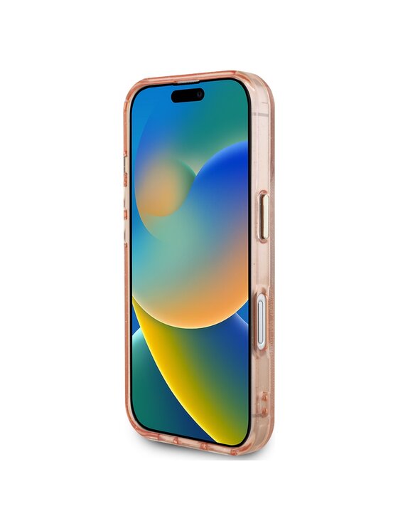 Guess Guess Etui na telefon iPhone 16 Różowy