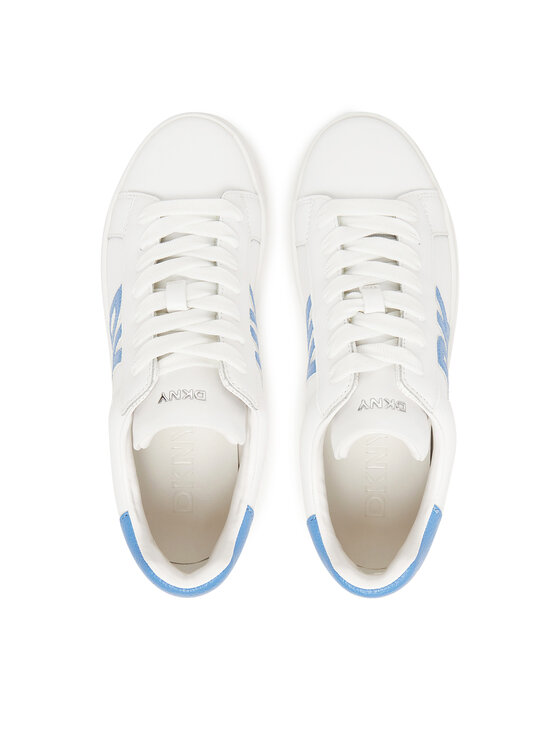 DKNY DKNY Sneakersy Abeni Lace Up Sneaker K1300916 Biały