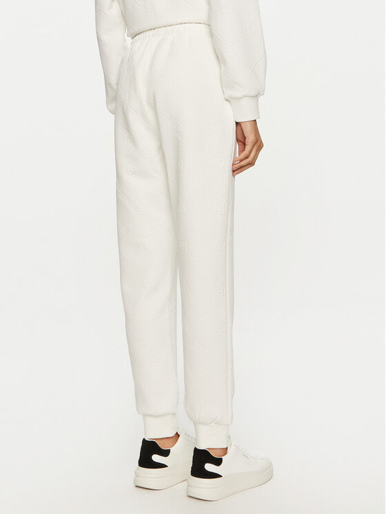 Gaudi Gaudi Pantaloni da tuta 421BD24008 Écru Regular Fit