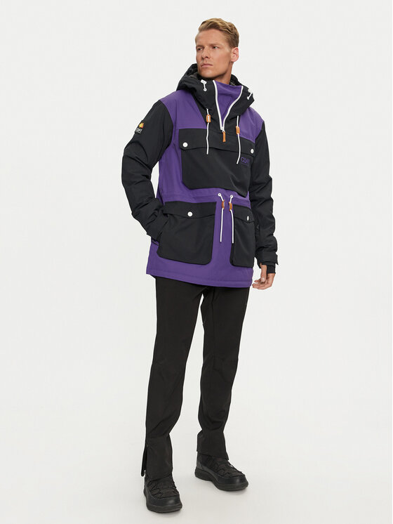 Colourwear Colourwear Snieglenčių striukė Essential Anorak 7010293 Violetinė Regular Fit