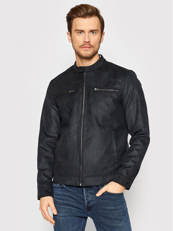 Only & Sons Only & Sons Jakna iz umetnega usnja Willow 22021446 Črna Regular Fit