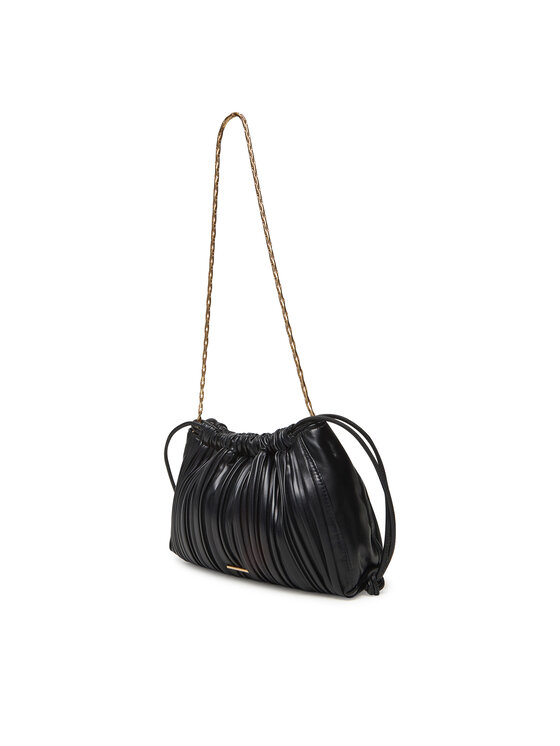 Calvin Klein Calvin Klein Käekott Drawstring Plisse Crossbody LV04F3076G Must