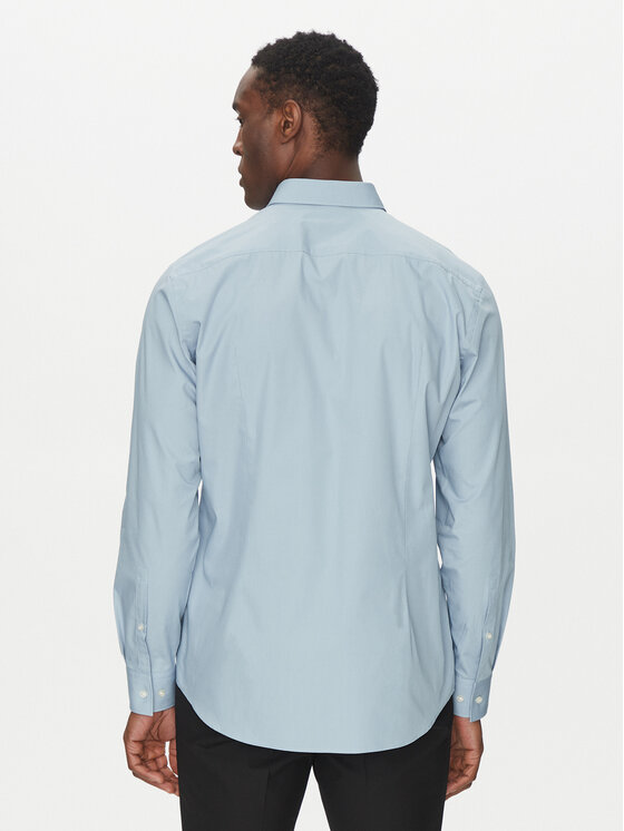 HUGO HUGO Camicia Koey 50539766 Celeste Slim Fit