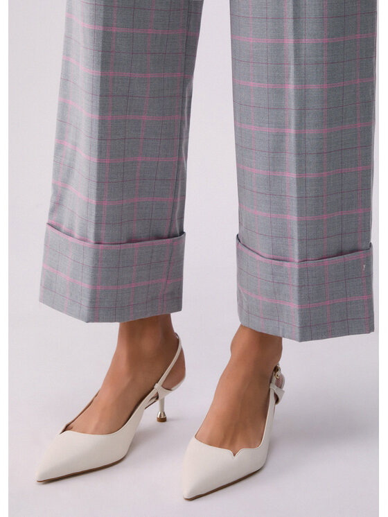 Liu Jo Liu Jo Pantaloni di tessuto WA6133T348AP9228 Grigio Regular Fit