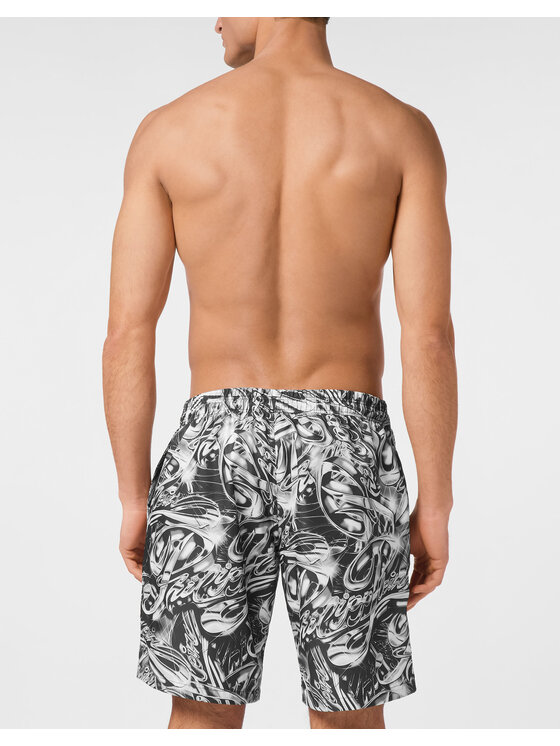 PHILIPP PLEIN PHILIPP PLEIN Kąpielówki 24527 Czarny