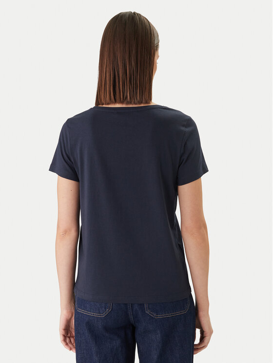 Barbour Barbour Футболка Brambles LTS0712NY73 Cиній Regular Fit