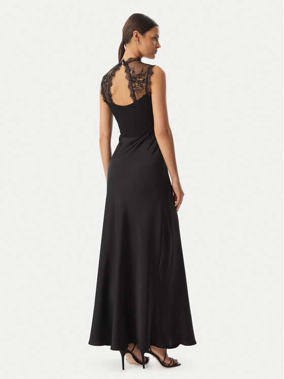 Rinascimento Rinascimento Rochie de seară CFC0127526003 Negru Slim Fit