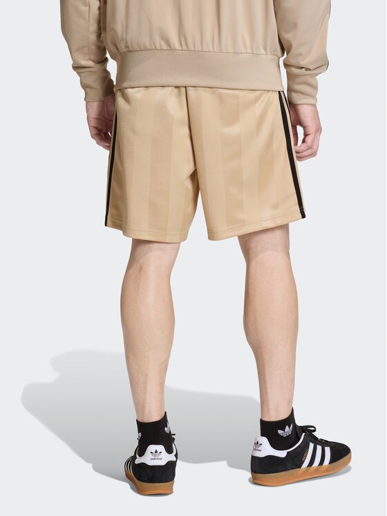 adidas adidas Szorty materiałowe 159302 Beżowy Regular Fit