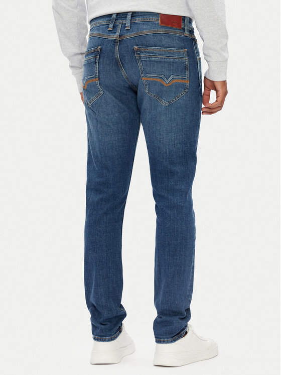 Pepe Jeans Pepe Jeans Blugi PM207391 Albastru Tapered Fit