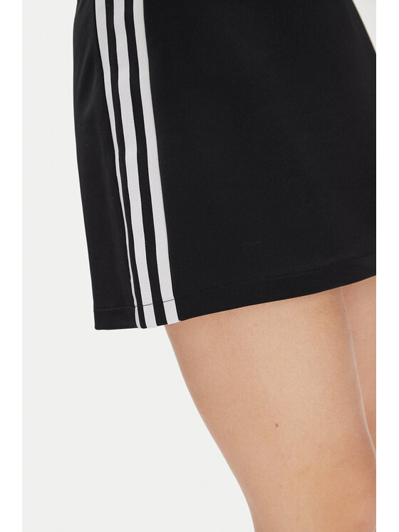adidas adidas Trapézová sukňa adicolor 3-Stripes JD0281 Čierna Regular Fit