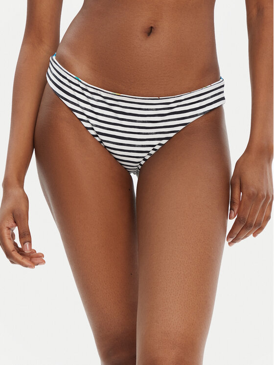 Seafolly Seafolly Bikini alsó Isla Palm 40426-216 Fehér