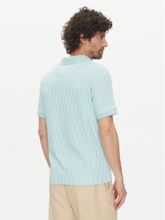 Marciano Guess Marciano Guess Polokošile 5GHP03 6326A Světle modrá Regular Fit