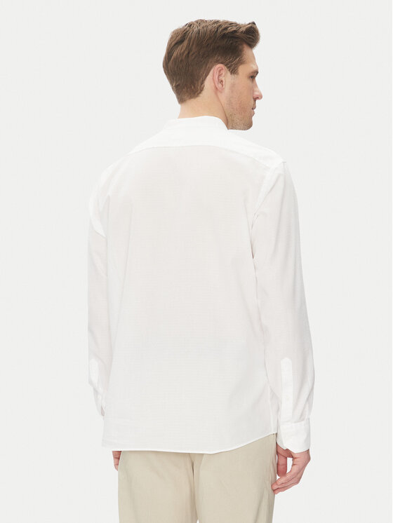 BOSS BOSS Košulja H-Joe-Standup-252 50539209 Bijela Regular Fit