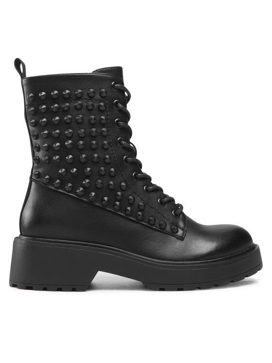 DeeZee DeeZee Schnürstiefeletten H190852-3A Schwarz