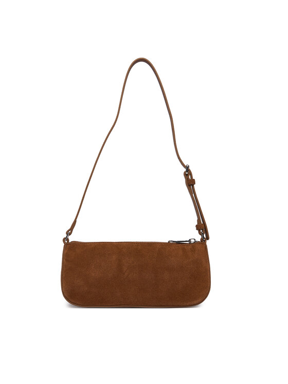 Tommy Jeans Tommy Jeans Дамска чанта Tjw Must Suede Shoulder Bag AW0AW18454 Кафяв