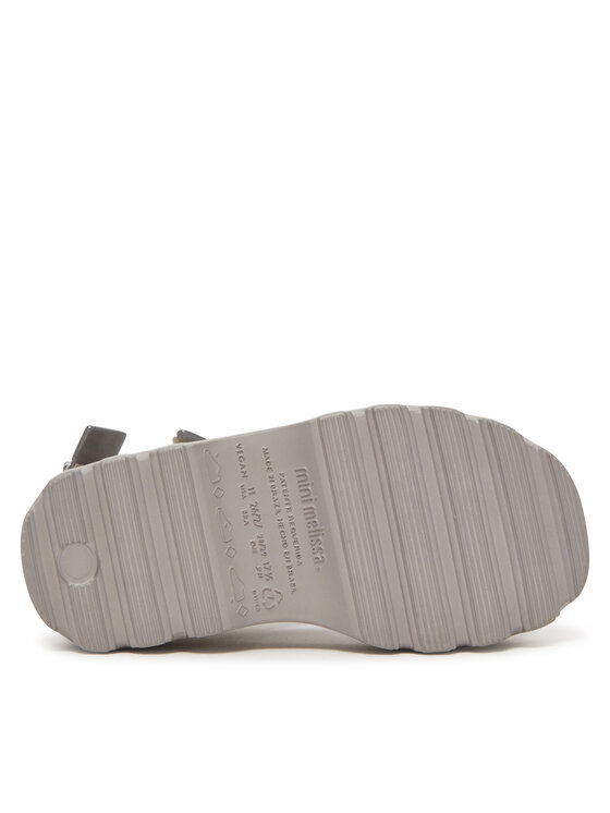 Melissa Melissa Sandali Melissa Kick Off Sandal Inf 35692 Srebrna