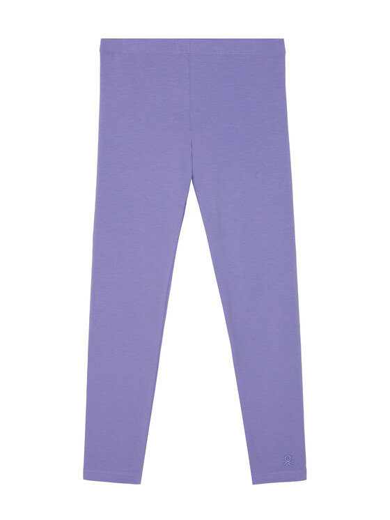 United Colors Of Benetton Legginsy 3MT1CF02G Fioletowy Slim Fit