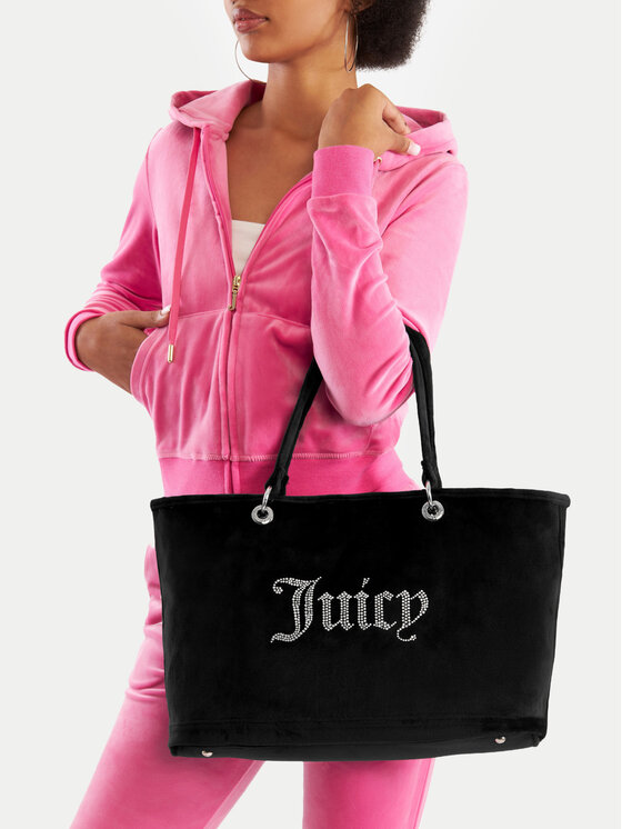 Juicy Couture Juicy Couture Ročna torba BEJXT5463WPO Črna