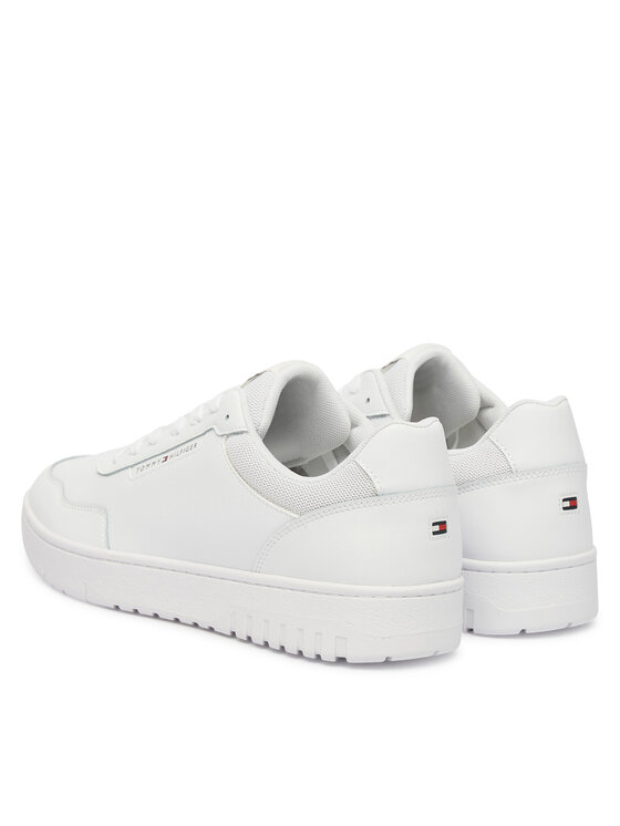 Tommy Hilfiger Tommy Hilfiger Sportcipők Th Basket Core Lite Lth FM0FM05713 Fehér