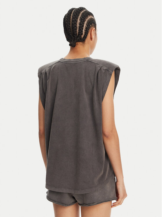 Just Cavalli Just Cavalli T-shirt 78PAHE10 Siva Loose Fit