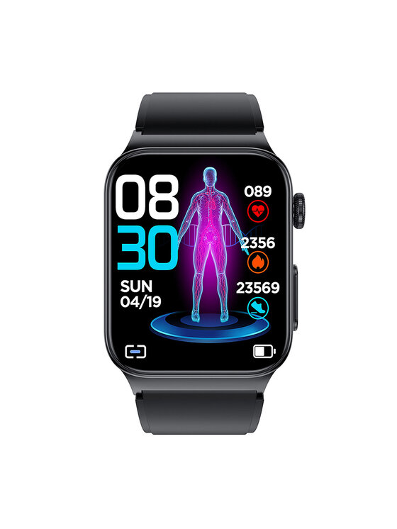 Watchmark Watchmark Smartwatch Cardio One Μαύρο